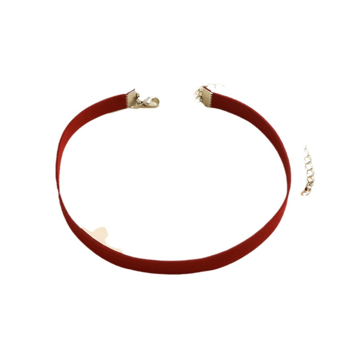 Wholesale Red Single Layer Collar Christmas Necklace