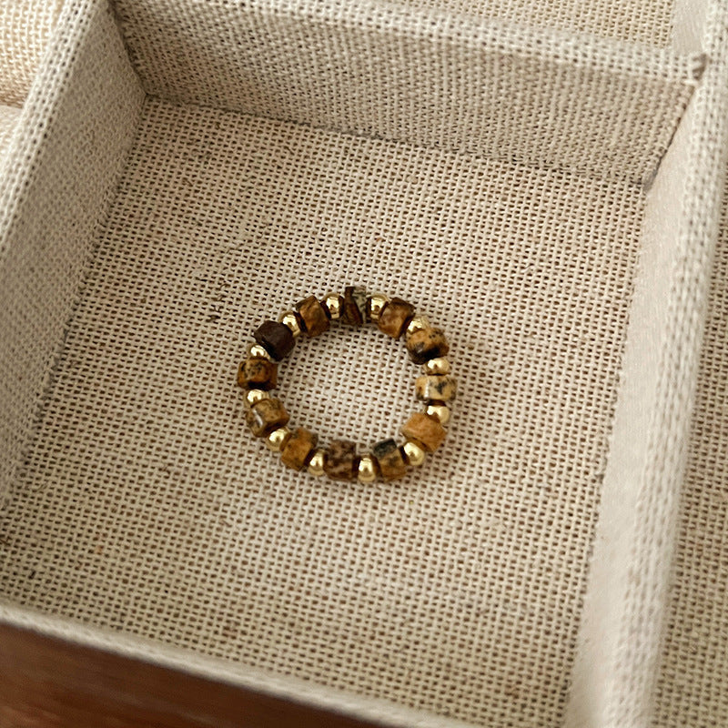 Wholesale  Personalized Beaded Index Finger Ring