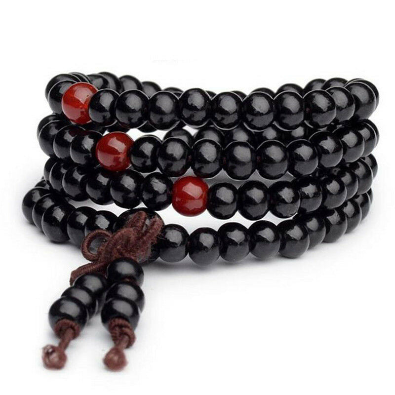 Wholesale 108 pieces multi-circle  sandalwood beads bracelet