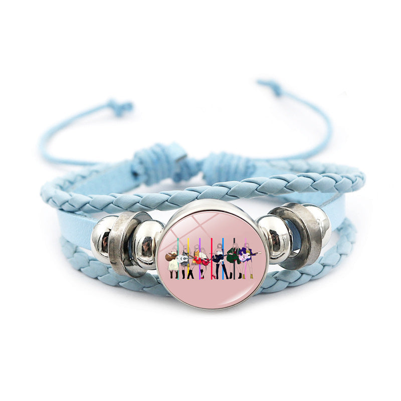 Wholesale Music Star Jewelry Pink Bracelet ACC-BT-JiaYun005