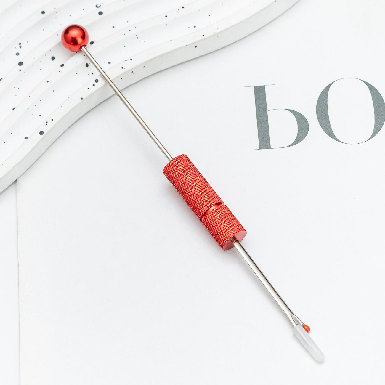 Wholesale Beadable Seam Rippers Metal Household Seam Ripper Portable Thread Pick-up Needle Sewing Tools ACC-SR-HuaH001