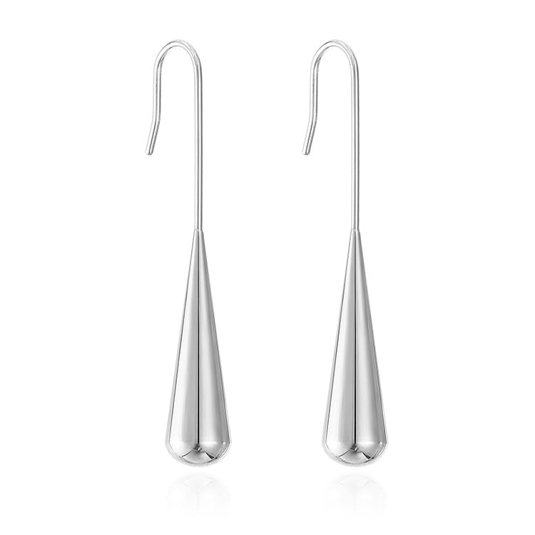 Wholesale Stainless steel teardrop earrings