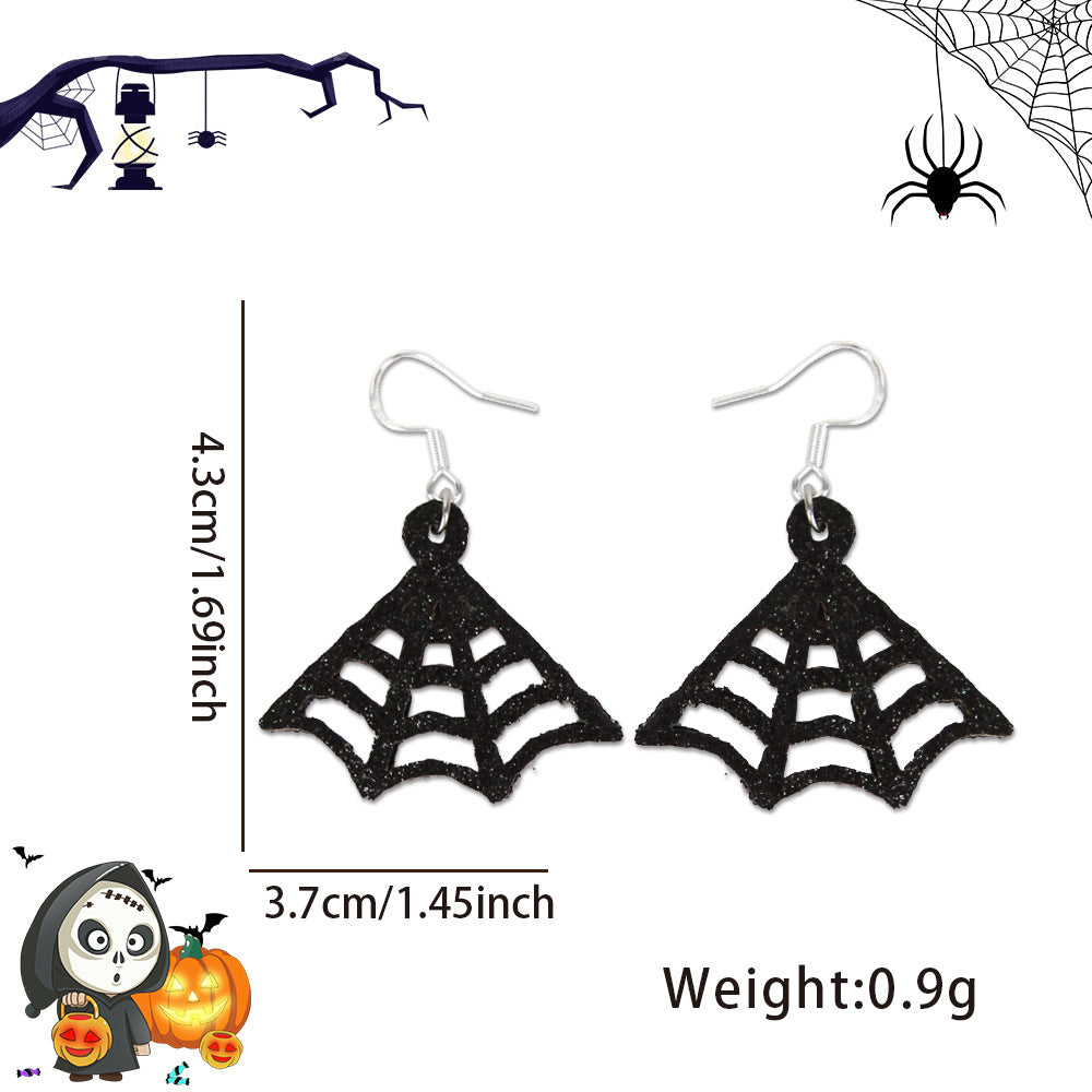 Wholesale Halloween Spider Bat Earrings ACC-ES-ZhouHao001