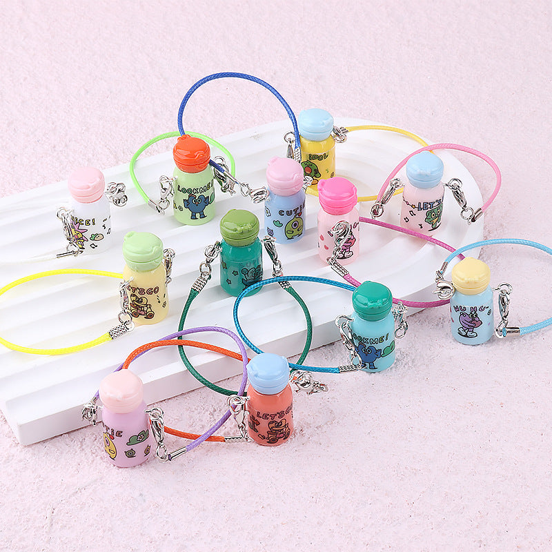 Wholesale Cute cartoon mini kettle thermos cup doll accessories