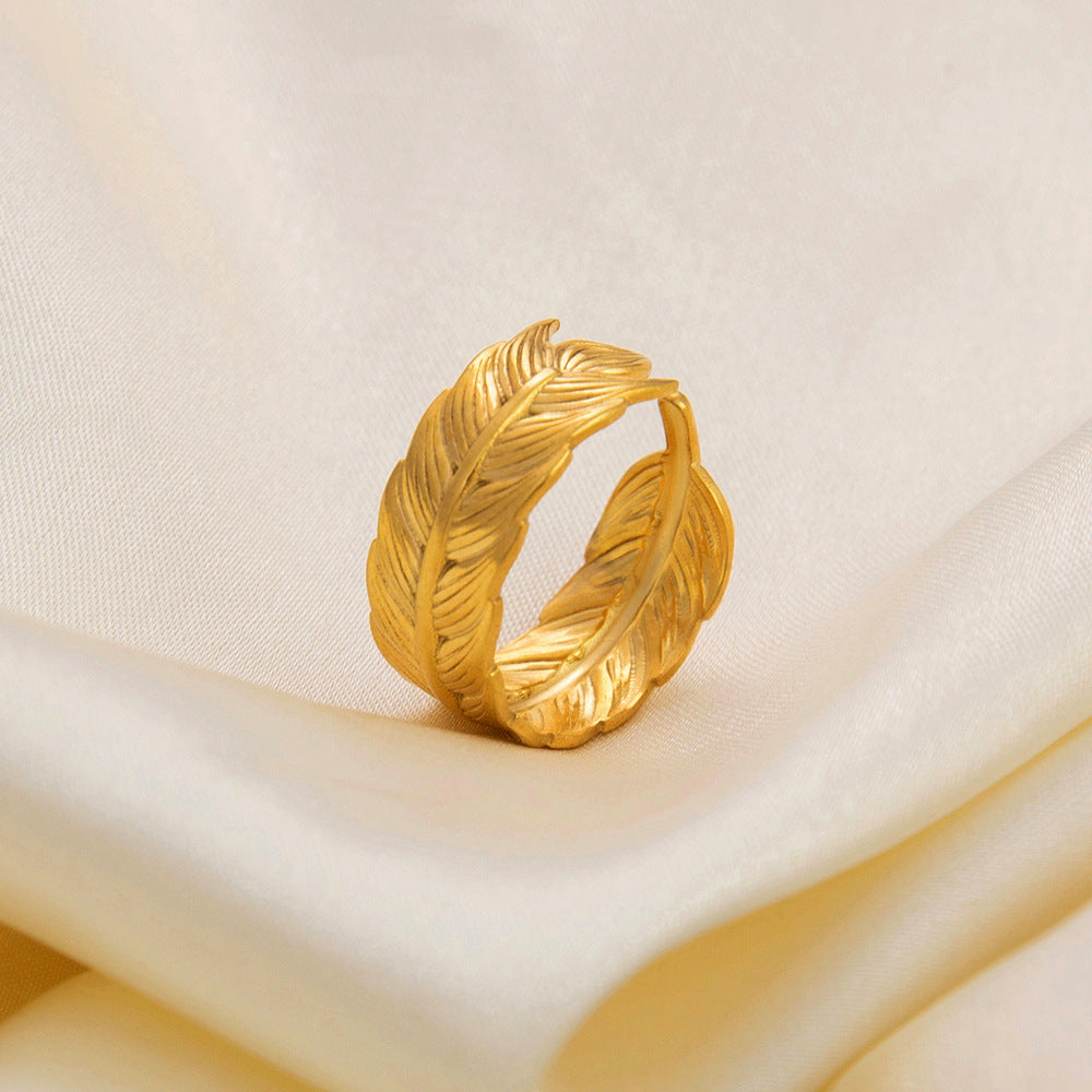 Wholesale Stainless Steel Open Adjustable Rings ACC-RS-YuHui006