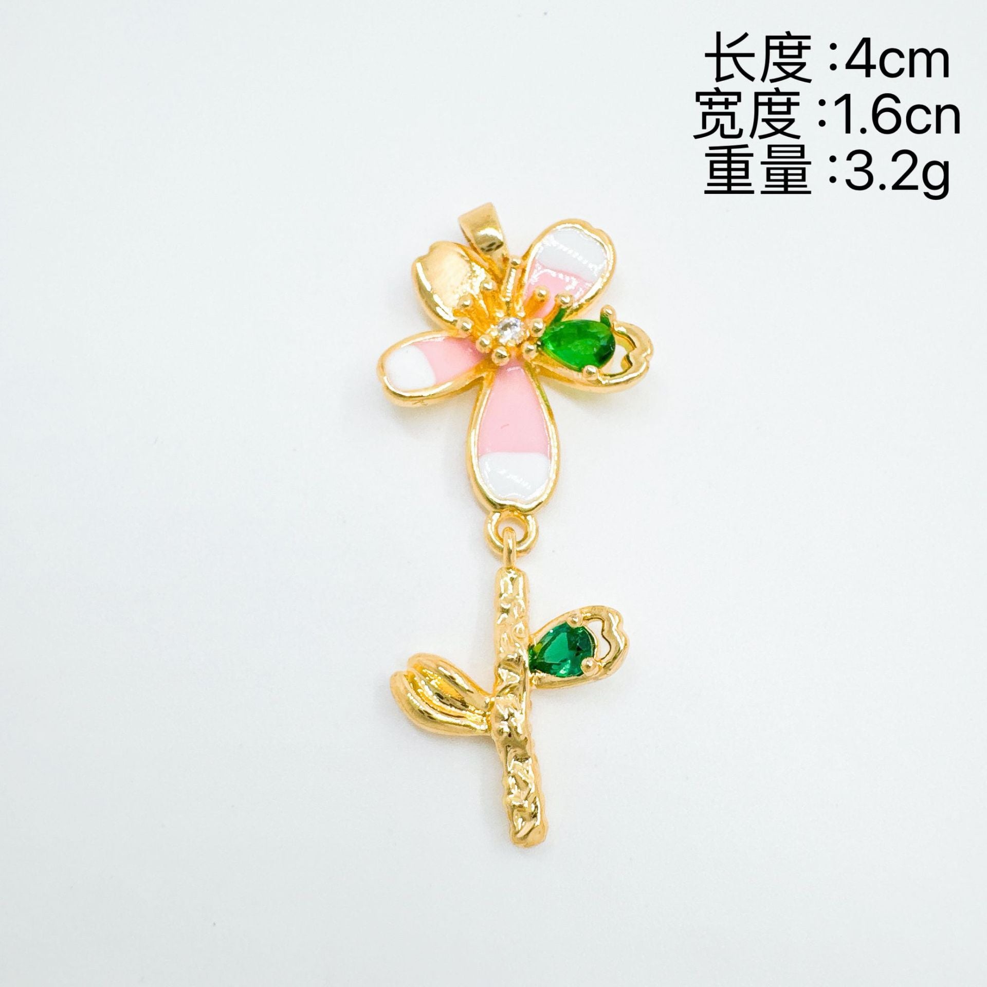 Wholesale Trendy  Pendant Necklace Gold Plated Copper Fashion Accessory