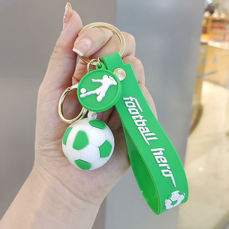 Wholesale World Cup Cartoon Mini Simulation Football Keychain