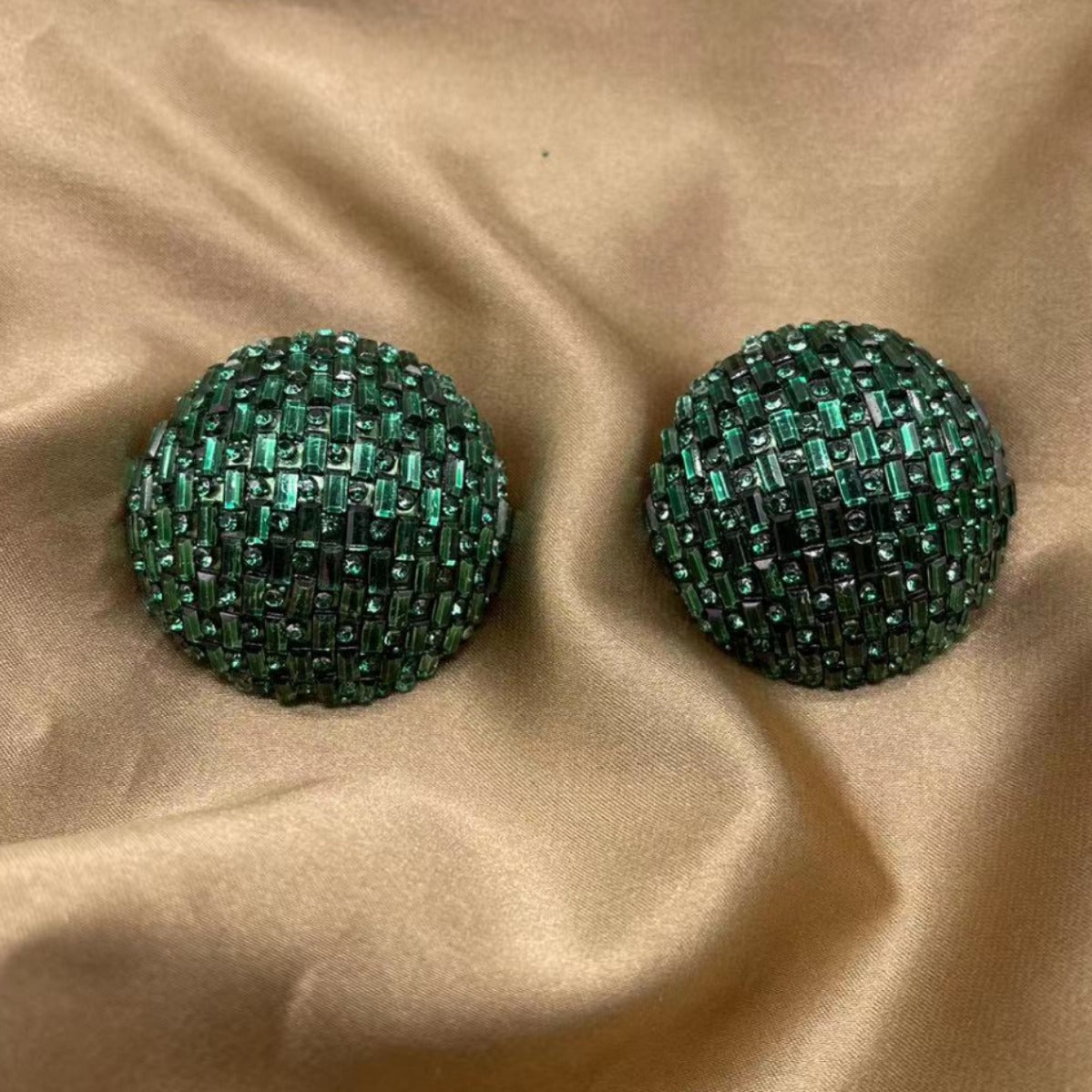 Wholesale Creative Chain Shape Diamond Colorful Earrings ACC-ES-KangD003