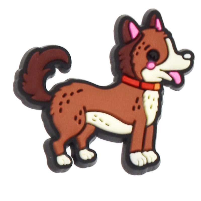 Wholesale Random 100pcs Farm Theme Cartoon Shoes Accessories Shoes Charms ACC-SC-RYY050