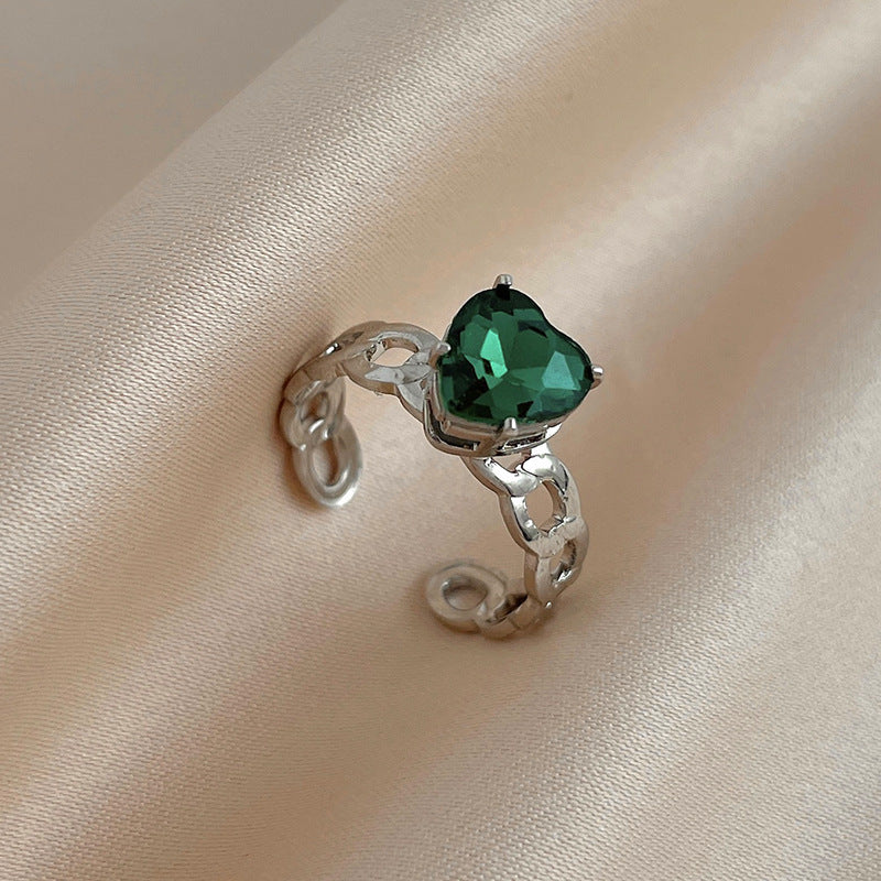 Wholesale Pearl Zircon Love Bow Ring ACC-RS-TuoYa001