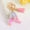 Wholesale Glitter 26 English Letter Tassel Keychain