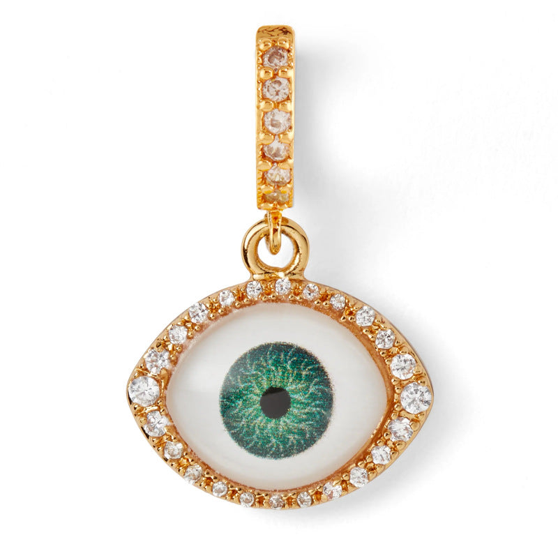 Wholesale Game console dragon heart five-pointed star zircon necklace