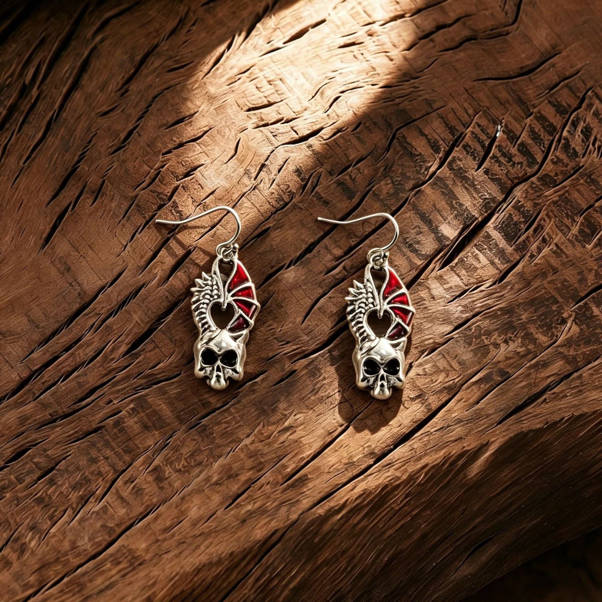 Wholesale Retro  Skull Pendant Ear Hooks – Trendy Party Fashion Accessory Gift