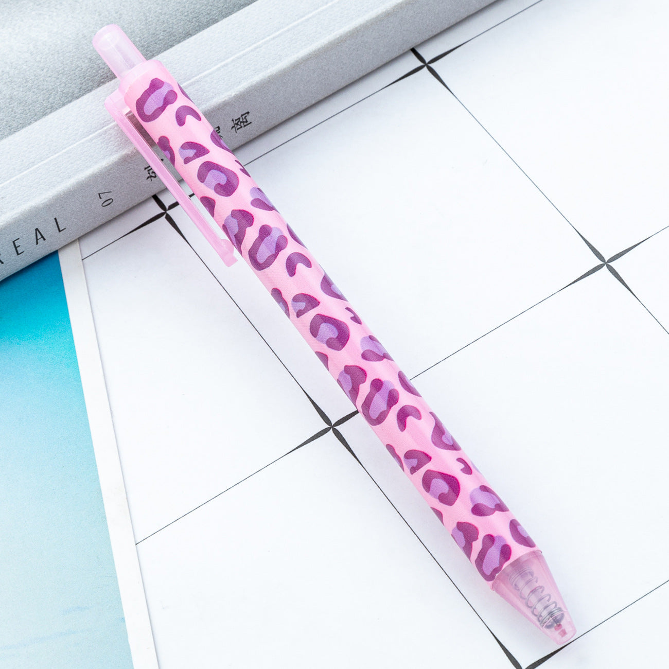 Wholesale Creative  cute girly leopard print  pen