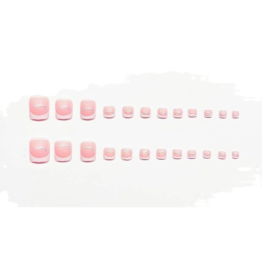 Wholesale 24 Pieces/box Pearl Butterfly Nails Kits Nail Stickers