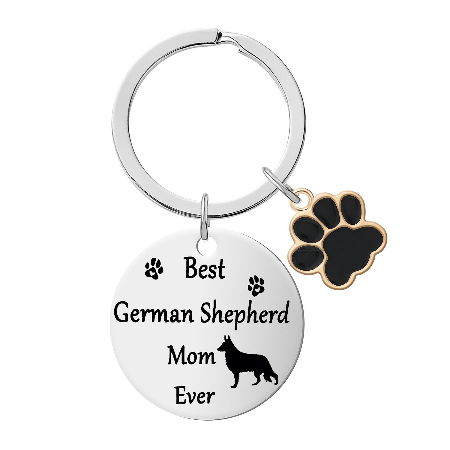 Wholesale Stainless Steel Engraving Dog Tag Keychain