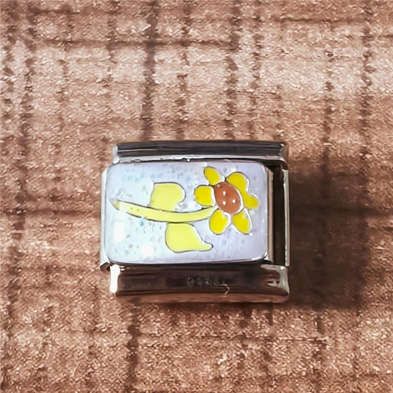 Wholesale Italian Charm Bracelet 9mm DIY Splicing Removable Stainless Steel Coconut Tree Composable Bracelet ACC-BT-XY045