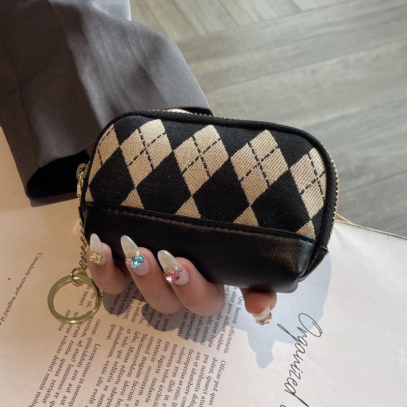 Wholesale Diamond Multi-Function Zipper Wallet ACC-WT-Muqu002