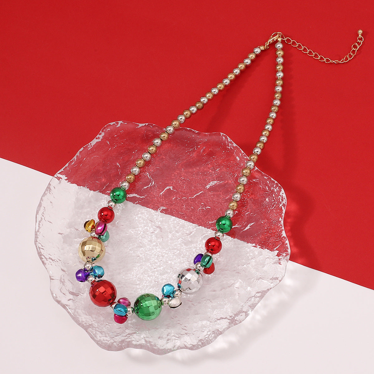 Wholesale Christmas Colorful holiday Necklace