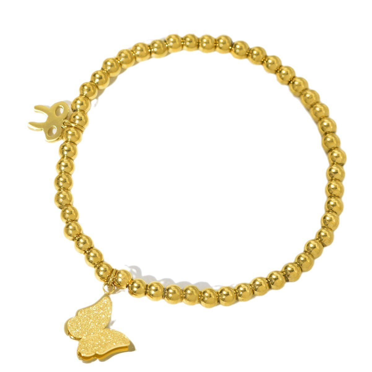 Wholesale Simple Butterfly Titanium Steel Bracelet