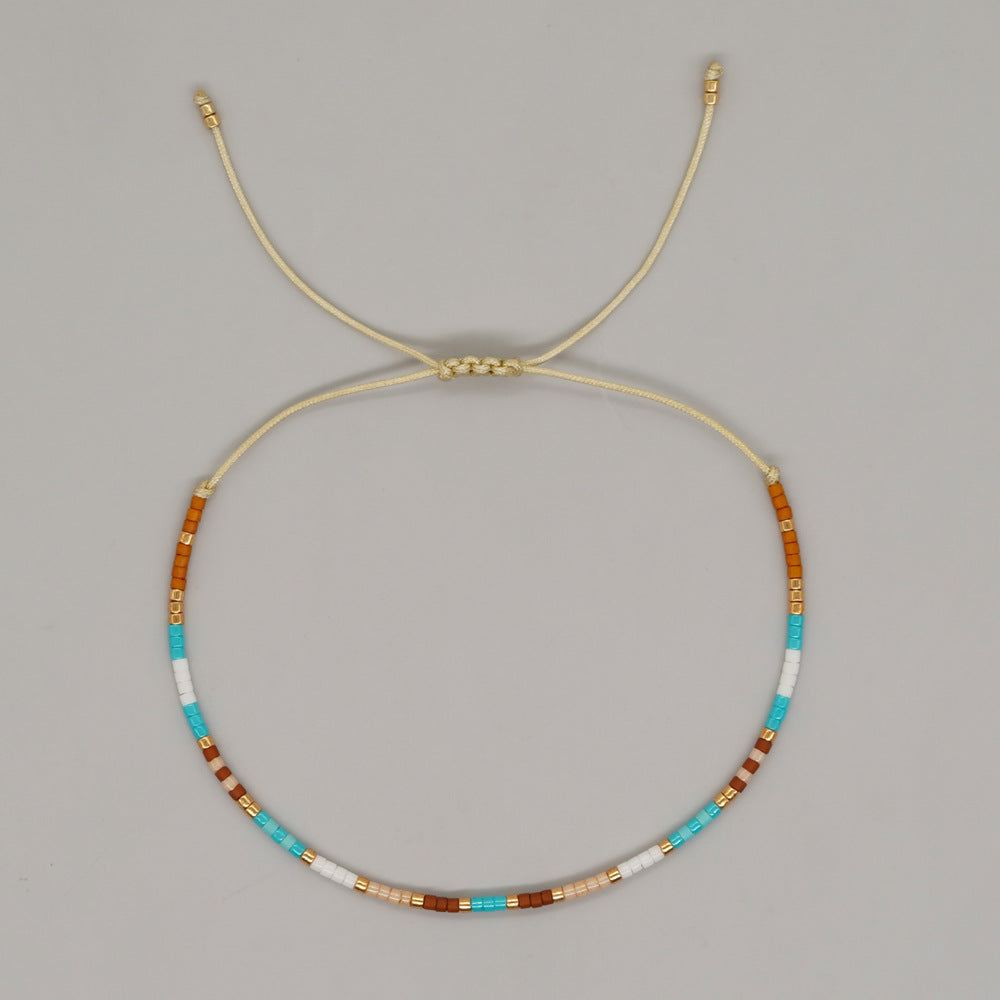 Bracelet en gros en cristal bracelet à la main