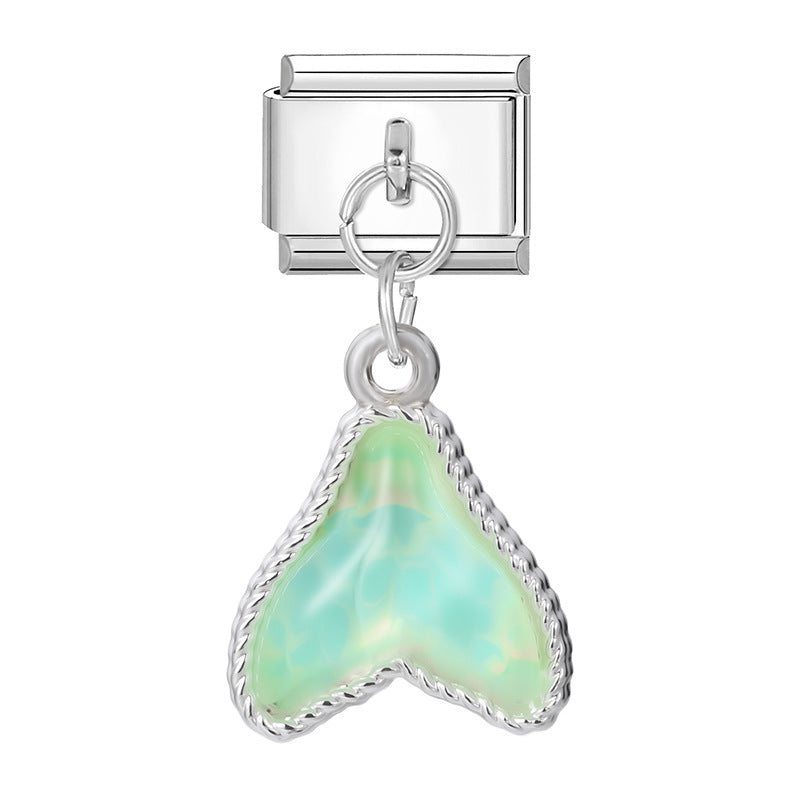 Wholesale 9mm Italian Charm Starter Bracelets DIY Pendant Style Stainless Steel Composable Bracelet