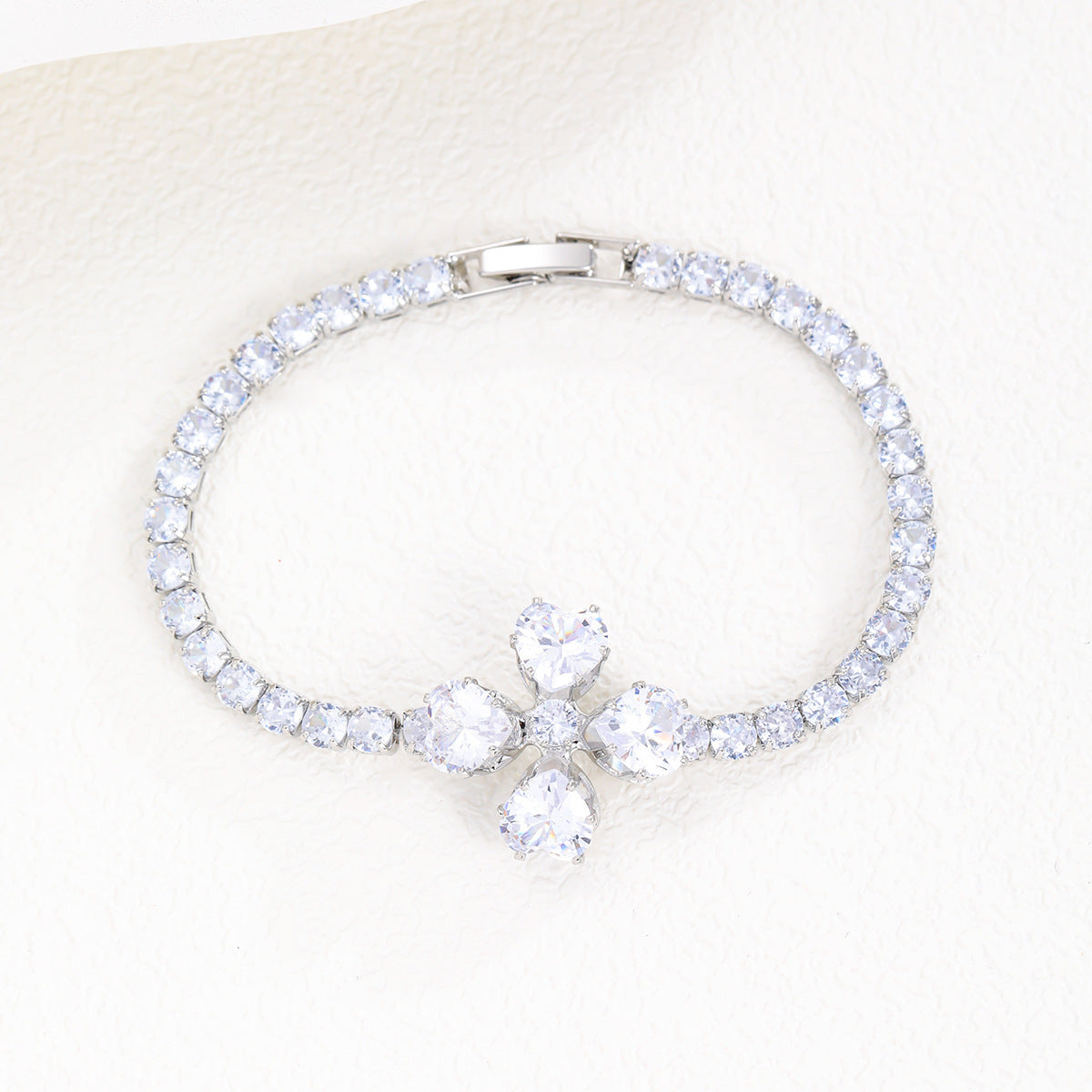 Wholesale Adjustable Bracelet for Women Simple and Luxurious Ladies Ins Diamond Bracelet