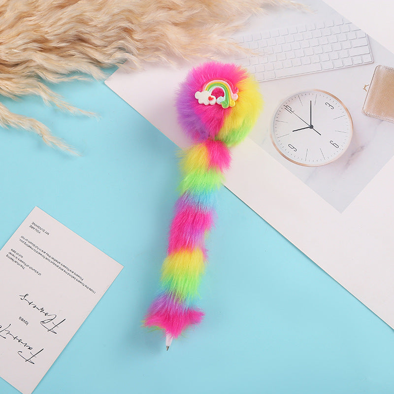 Wholesale Colorfulful Plush Cartoon Pen