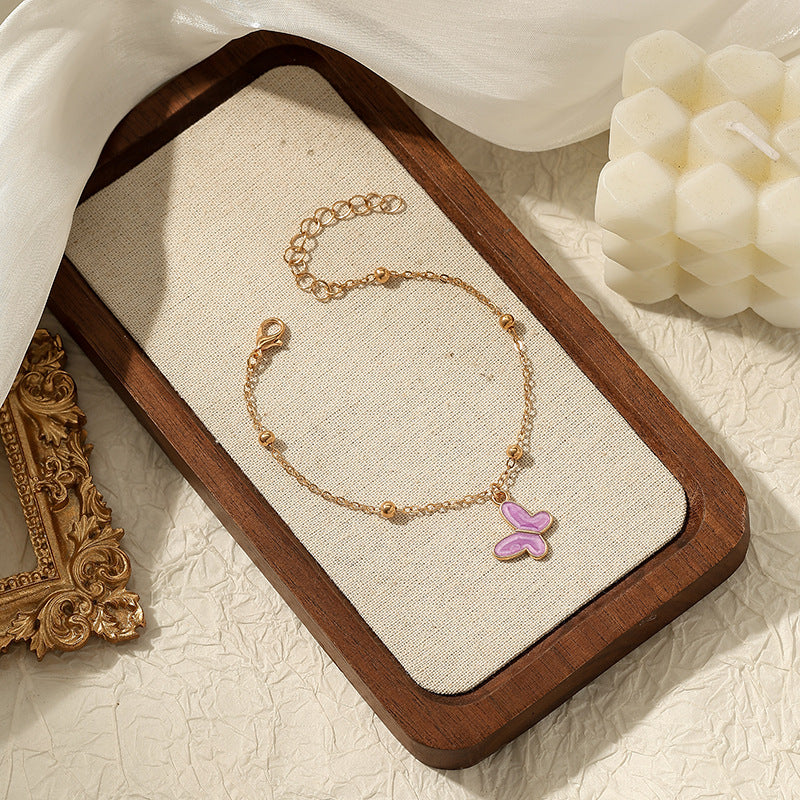 Wholesale Butterfly Heart Bracelet