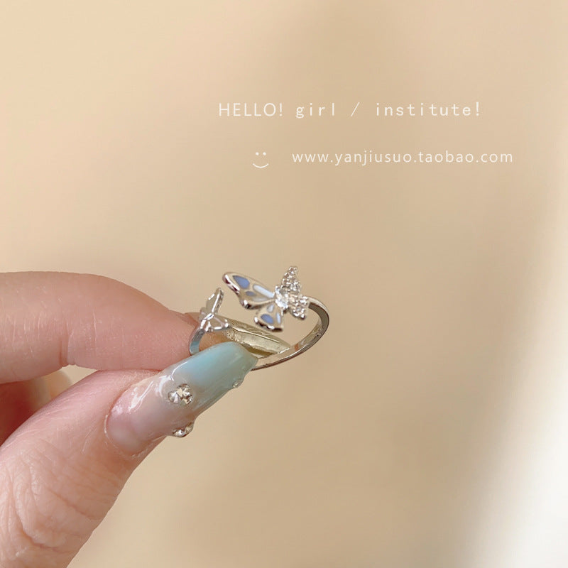 Wholesale Adjustable Micro Pavé Zircon Ring Fashion Accessory Gift for Women