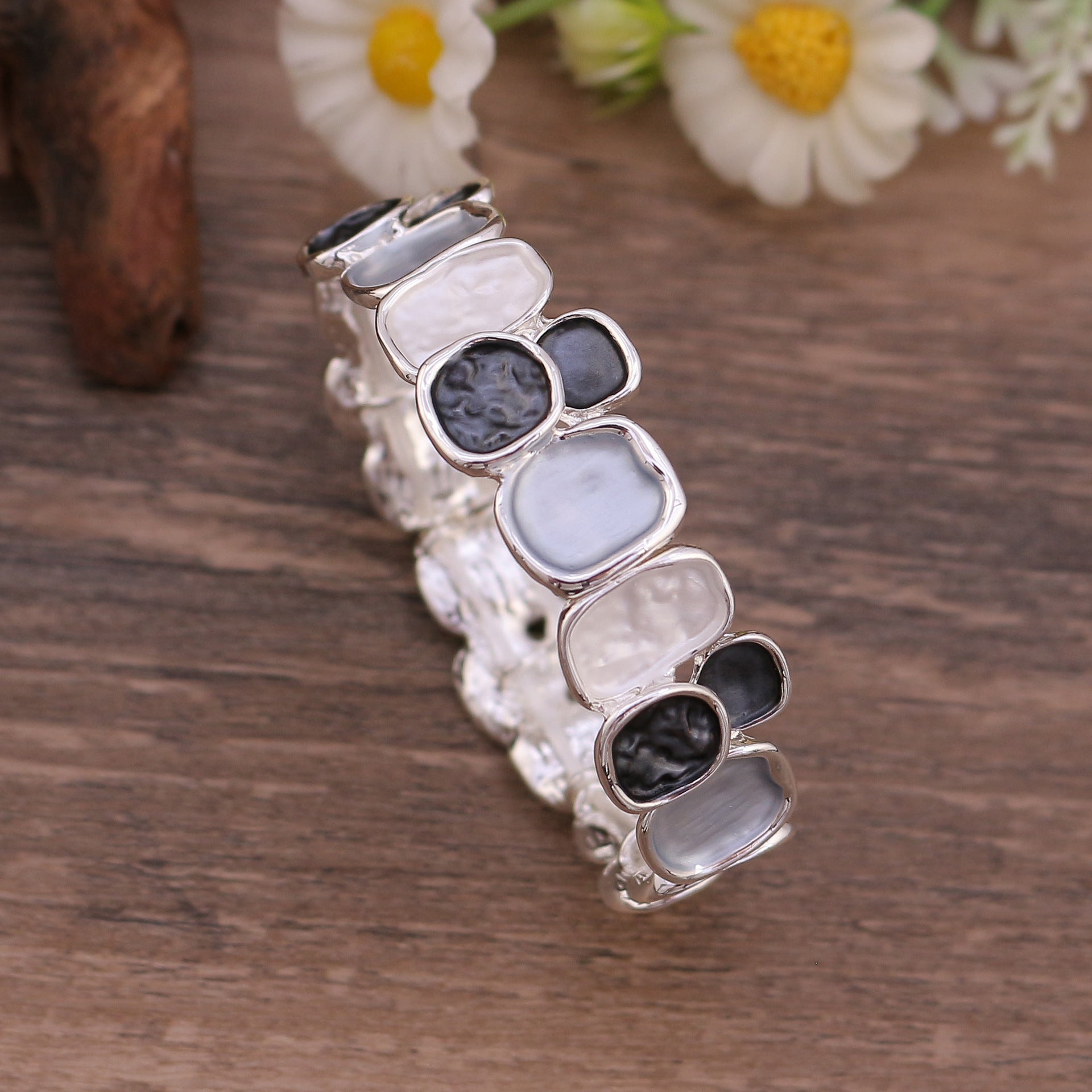 Wholesale Colorful Oil Painted Alloy Bracelet