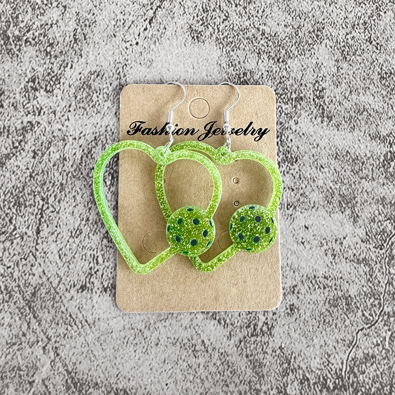 Wholesale Mother's Day Ball Sports Earrings