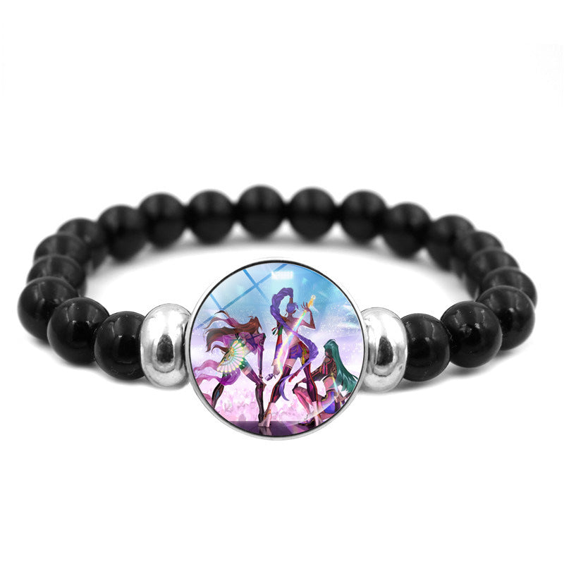 Wholesale Resin K-POP Beaded Bracelet ACCVIP