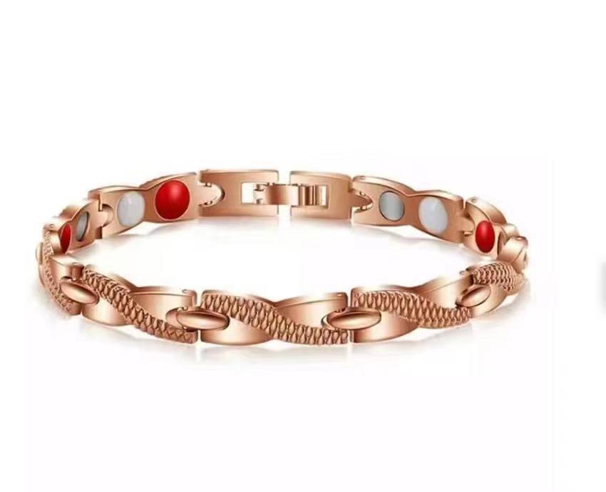 Wholesale Titanium Steel Dragon Pattern Magnet Bracelet Fashion Jewelry Accessory Boutique Resale Gift