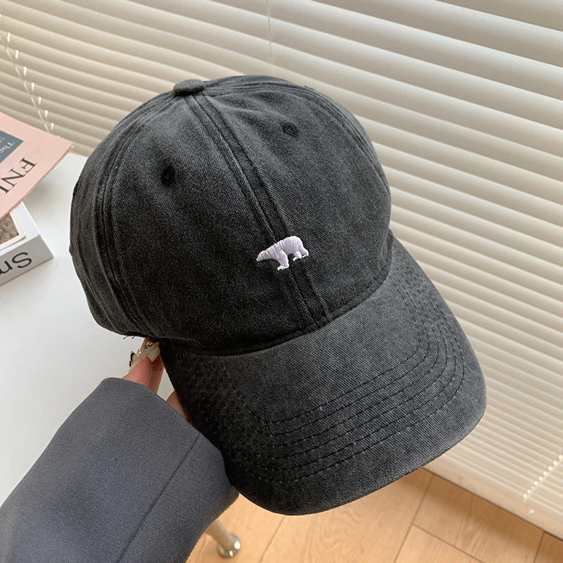 Wholesale Brushed Embroidered Visor Soft Top Baseball Cap Hat ACC-HT-JinKeyu002