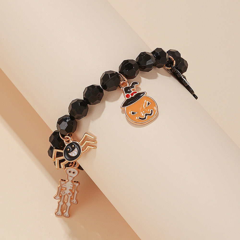 Wholesale  Skull Bracelet Cartoon Funny Ghost Pumpkin Bracelet suit
