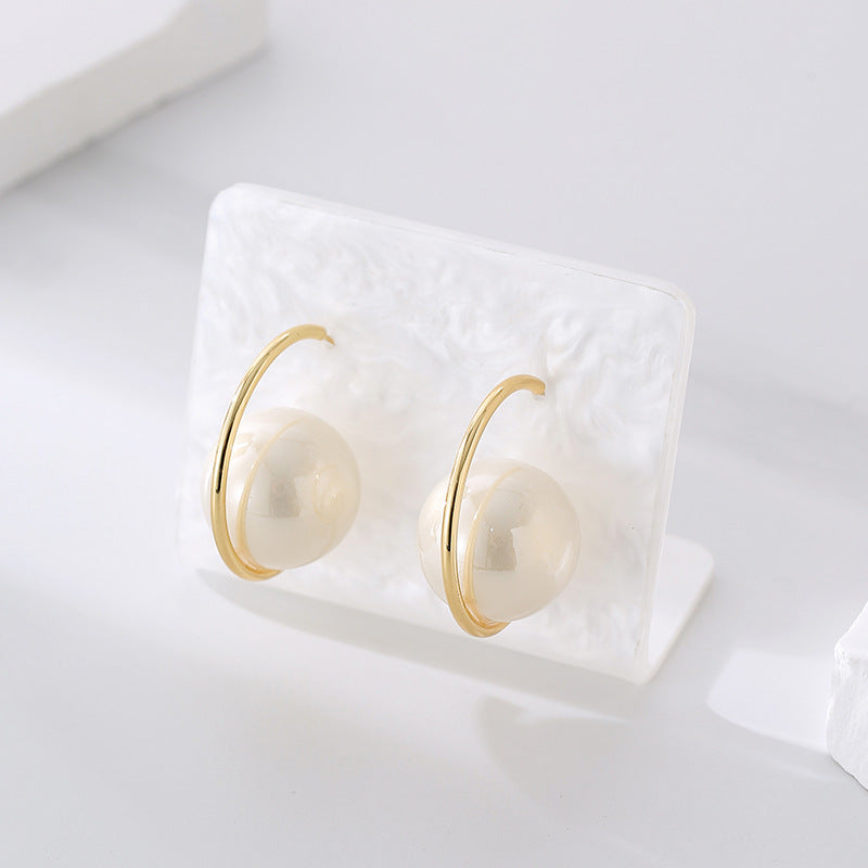 Wholesale 925 Silver Needle Light Luxury Elegant Earrings