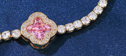 Wholesale  Creative Bracelet Simple Copper Zircon Bracelet