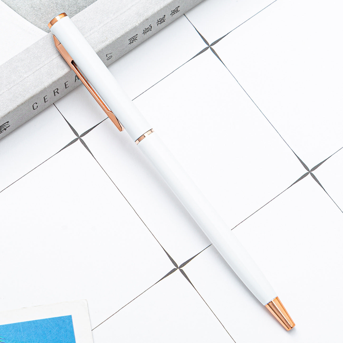 Wholesale Back to School Flat Head  multi-color pen ballpoint pen