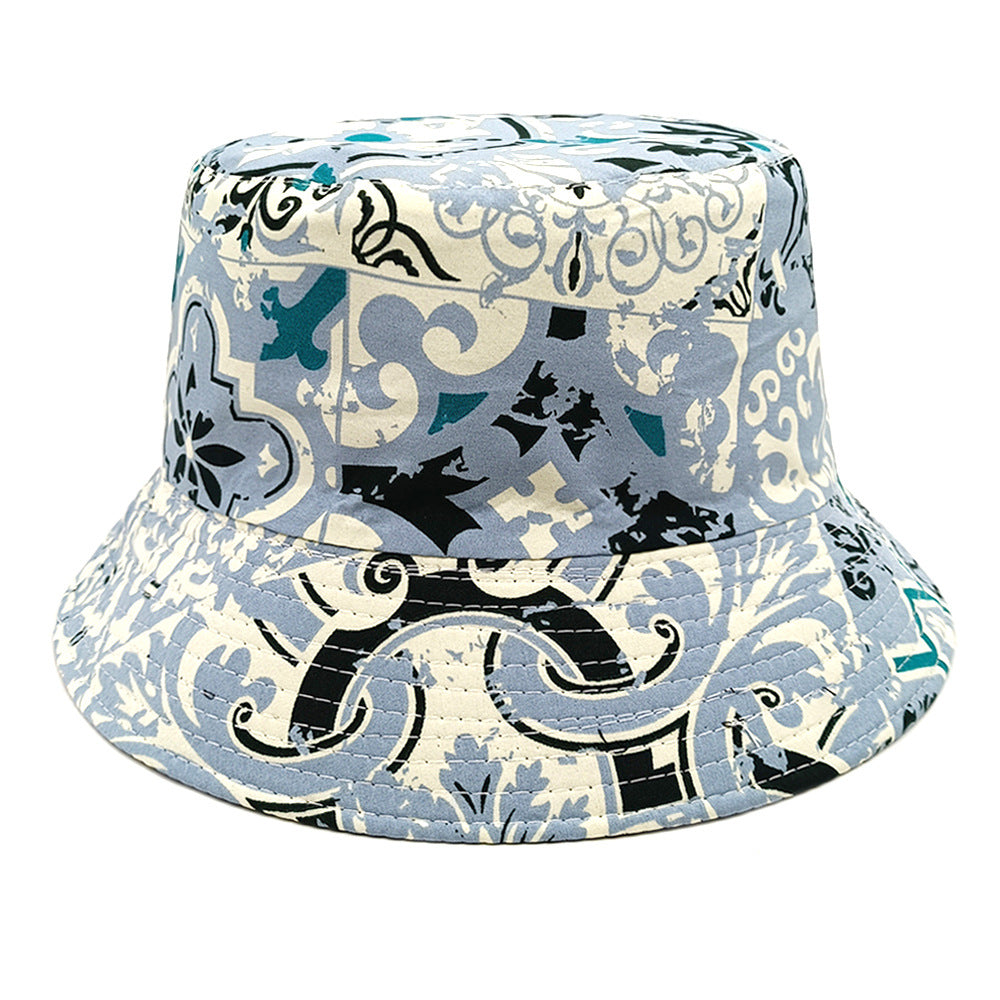 Wholesale Bohemian style double-sided fisherman hat bucket hat