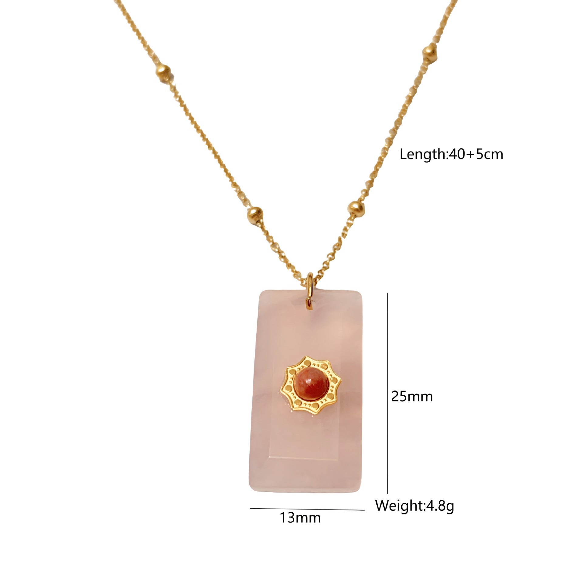 Wholesale  Natural Baroque Pearl Stainless Steel Necklace