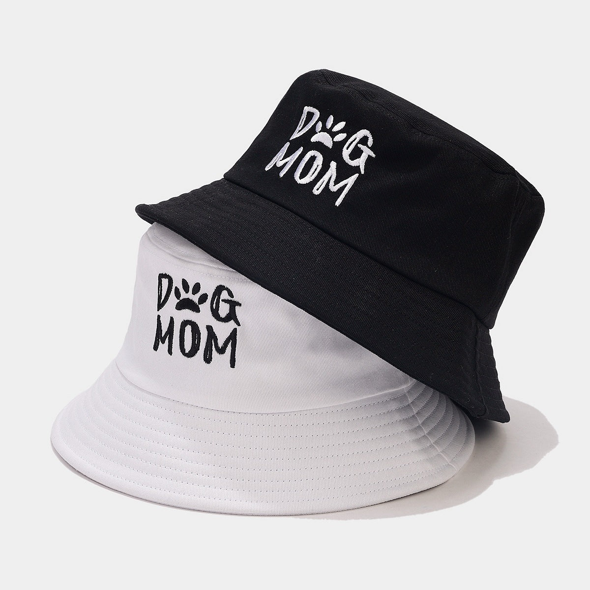 Wholesale DOG MOM Embroidered Bucket Hat Mother's Day ACC-HT-LvYi011
