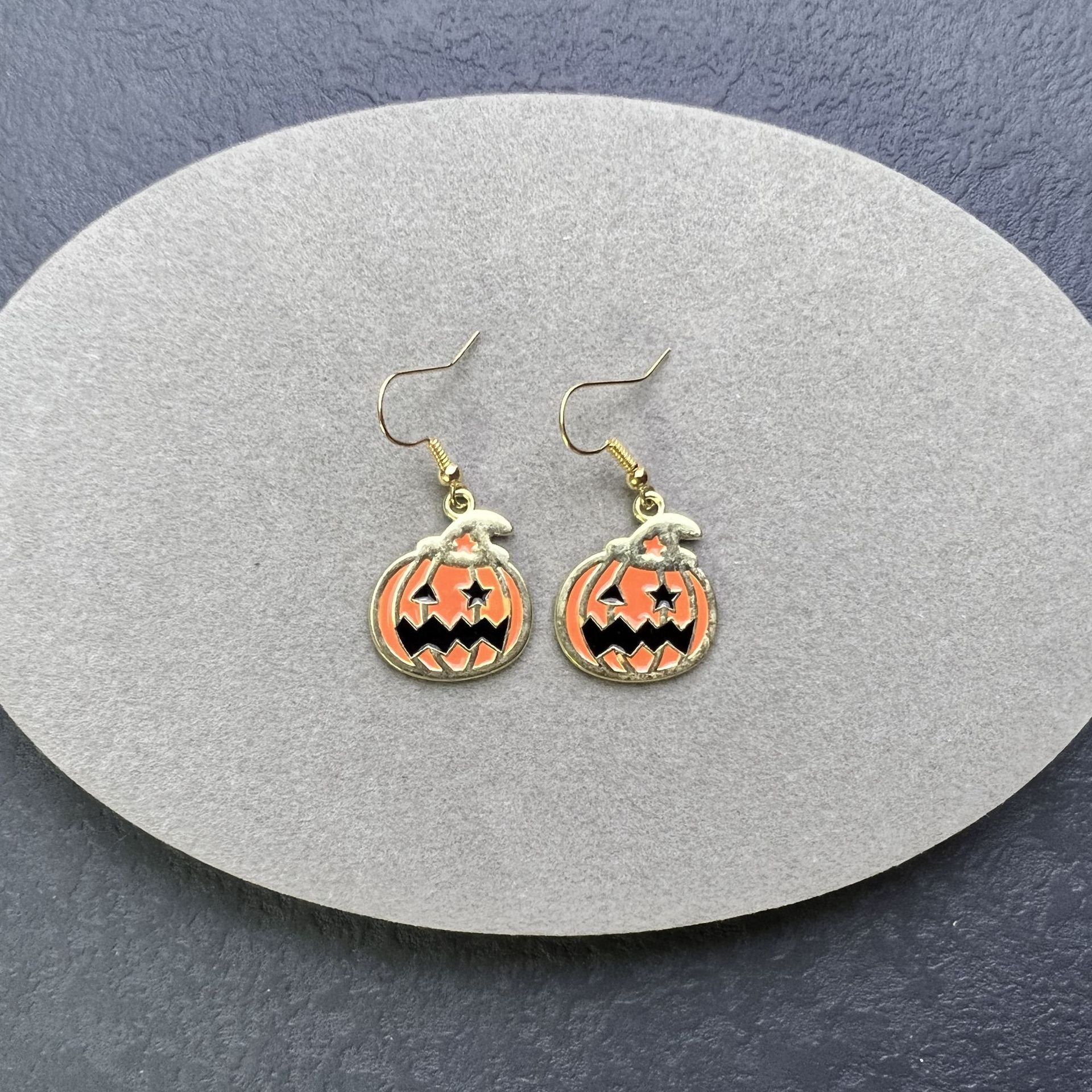 Wholesale Halloween Ghost Pumpkin Spider Witch Spoof Earrings ACC-ES-Nanh001