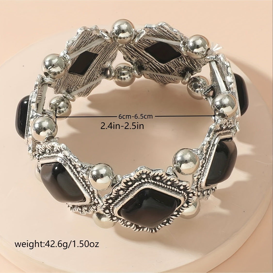 Wholesale Electroplated Turquoise Bohemian Bracelet - Ethnic Style Fashion Accessory for Boutique Resale