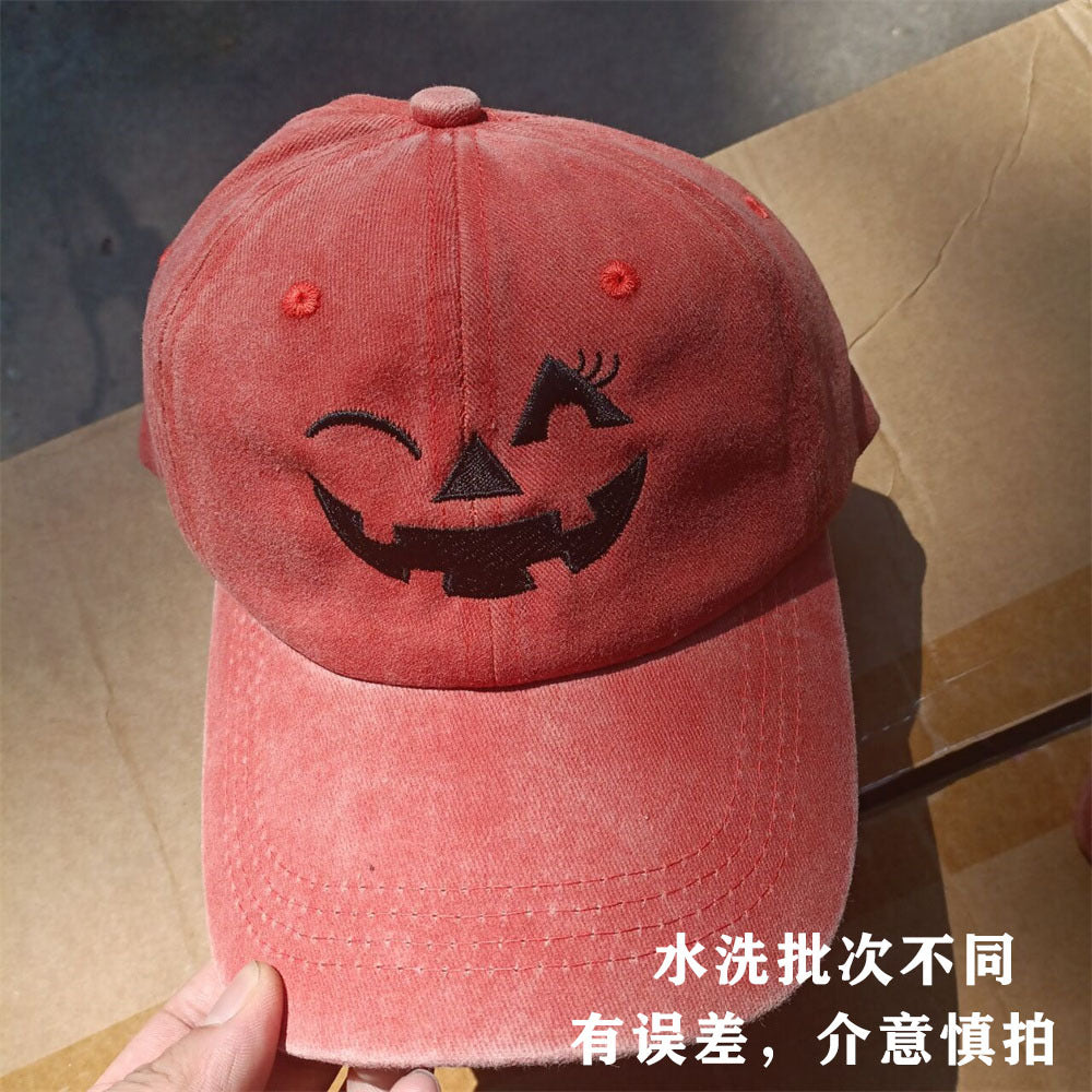 Wholesale Embroidered  Pumpkin Baseball Cap