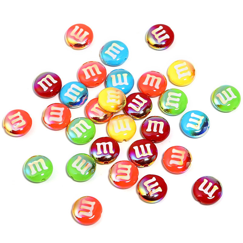 Wholesale 100pcs Acrylic Three-dimensional Crown Beads Diy Jewelry Accessories ACC-BDS-BLG108