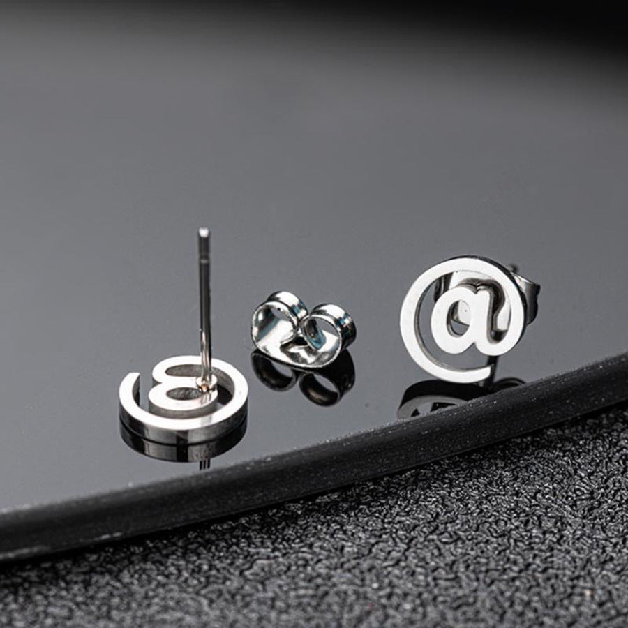 Wholesale men's hook detachable hip hop punk earrings