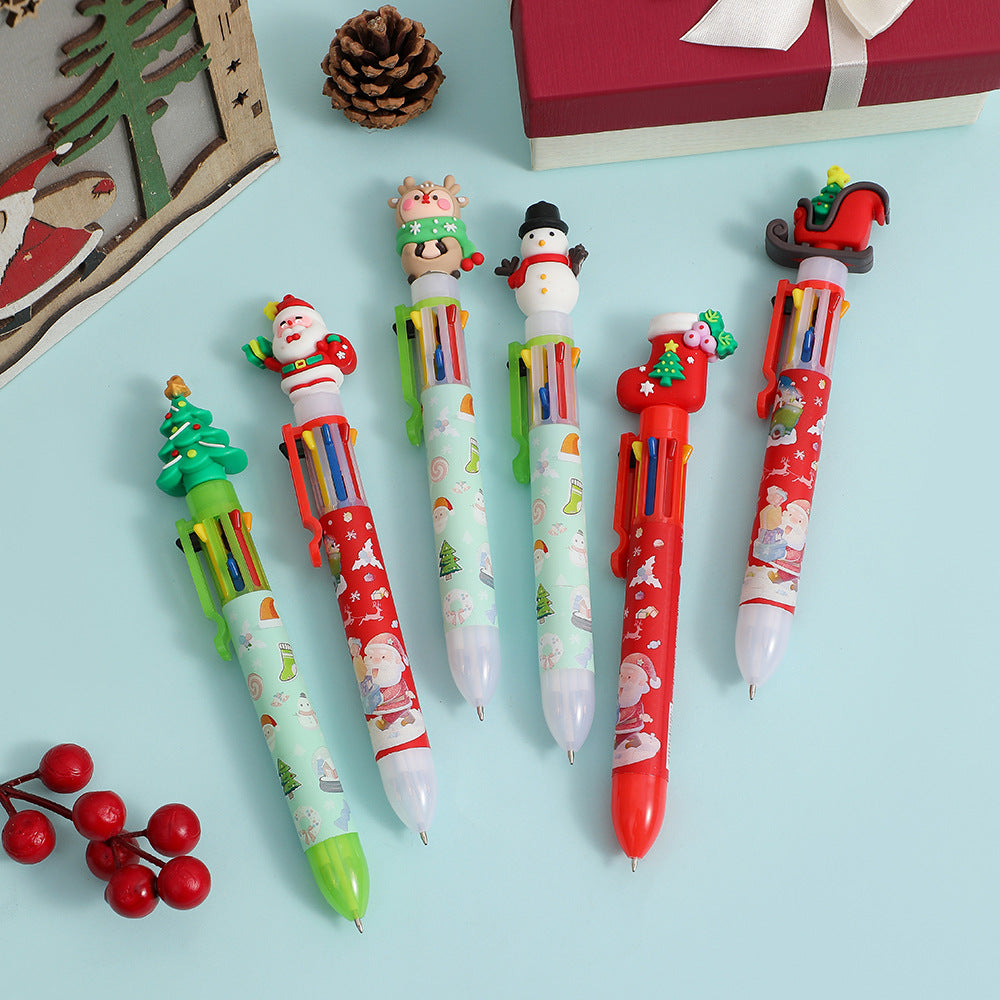 Wholesale cartoon Christmas ballpoint pen