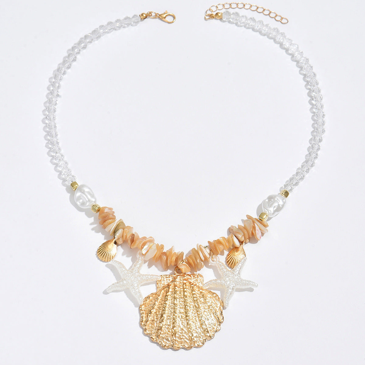 Wholesale  Bohemian Exaggerated Shell Necklace
