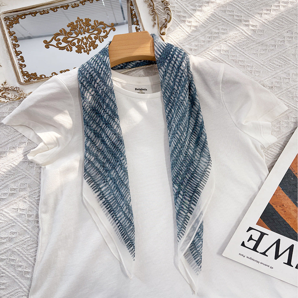 Wholesale Mulberry  Silk f70* 70cm Large Square  Scarf